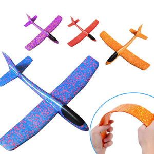 Aereo Giocattolo in Schiuma da Lanciare a Mano, Modello di Aeroplano per Esterni, Aliante Resistente in EPP, Aereo da Lancio Antirottura - Product Image 6
