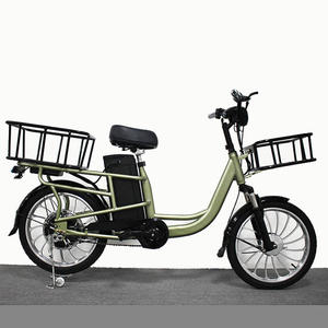 Vélo électrique de livraison 500W à succès / Vélo cargo électrique pour la livraison de nourriture en ville / Vélos électriques motorisés <span class=keywords><strong>Rad</strong></span> Power à prix abordable - Product Image 4