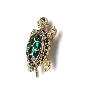 Schildpadden Strass Legering Schildpad Gevormde Mooie Broche Chi Eta Phi Custom Mam Mu Alpha Mu Ncnw Delta Ak Zeta Gamma - Product Image 6