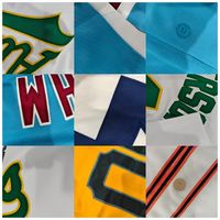 Desain Bunga Lily Bordir Premium Nama Tim dan Nomor yang Dapat Dipersonalisasi Jersey Kustom Dewasa Ramah Lingkungan 100% Poliester yang Dapat Bernapas