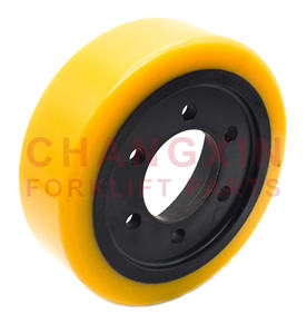 Ruota motrice specializzata 234x75x80 con versioni a 6 fori per carrelli elevatori - Product Image 1