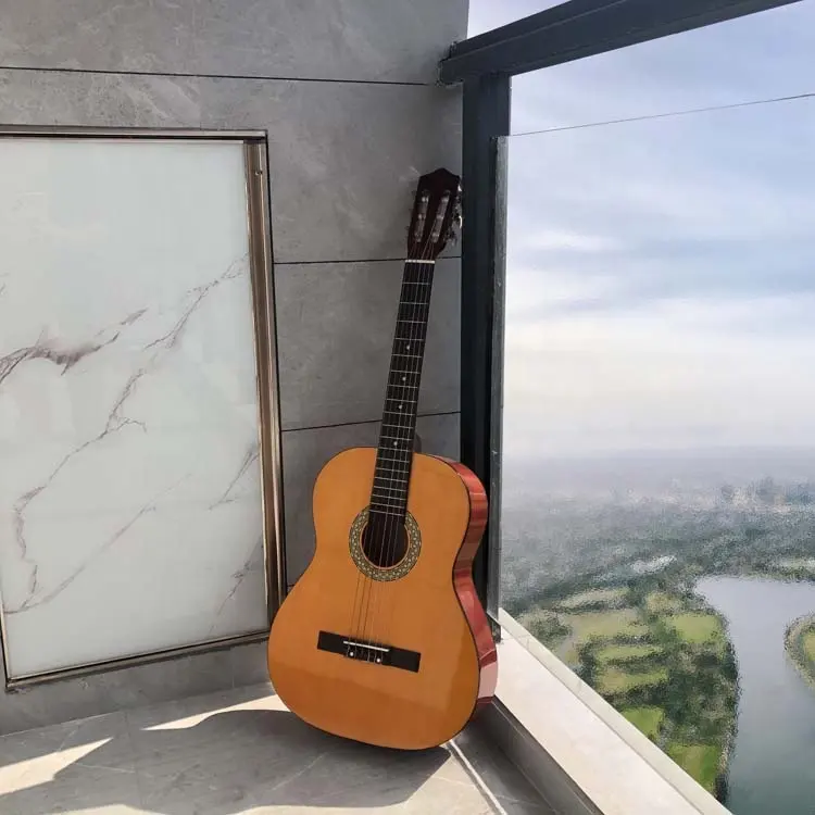 Fábrica de 2020 produto mais novo que venda guitarra clássica artesanal, boa guitarra clássica