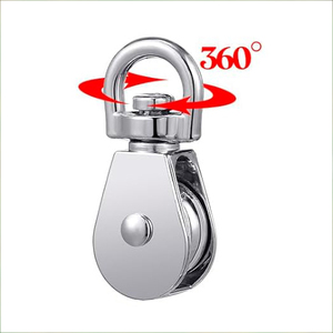 Rullo a Cavo Girevole in Acciaio Inossidabile per Sollevamento e Sospensione - Product Image 3