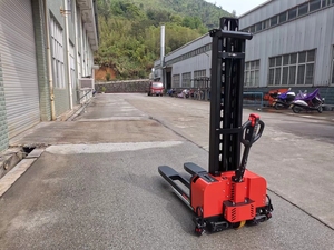 OEM ngắn hoặc dài ngã ba đầy đủ điện đứng trên xe tải Pallet tự hành công suất cao cho kho - Product Image 5