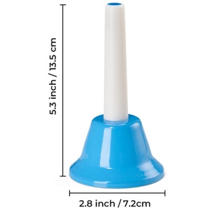 <span class=keywords><strong>Instrument</strong></span> de percussion pour <span class=keywords><strong>enfant</strong></span> en gros, clochettes à main en plastique colorées arc-en-ciel à 8 notes, <span class=keywords><strong>instrument</strong></span> de musique - Product Image 4