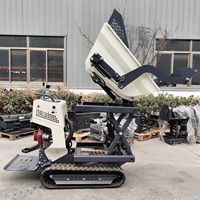 YUANXING Shandong Meistverkaufter Mini-Raupendumper 500Kg Selbstladender Mini-Raupenkipper