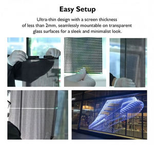 Tùy chỉnh p6.25 linh hoạt trong suốt Màn hình LED hiển thị mắt thường <span class=keywords><strong>3D</strong></span> bar cong Ice hiệu ứng OEM 1 năm sân bay triển lãm hội trường - Product Image 6