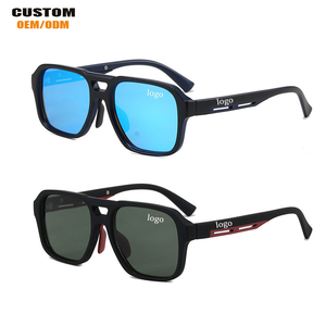 แฟชั่นแว่นกันแดดปี 2026 เลนส์เปลี่ยนสีอัตโนมัติ ป้องกันรังสียูวี 400 สีเขียว/แดง เลนส์ขนาดใหญ่ มีสินค้าพร้อมส่ง - Product Image 1