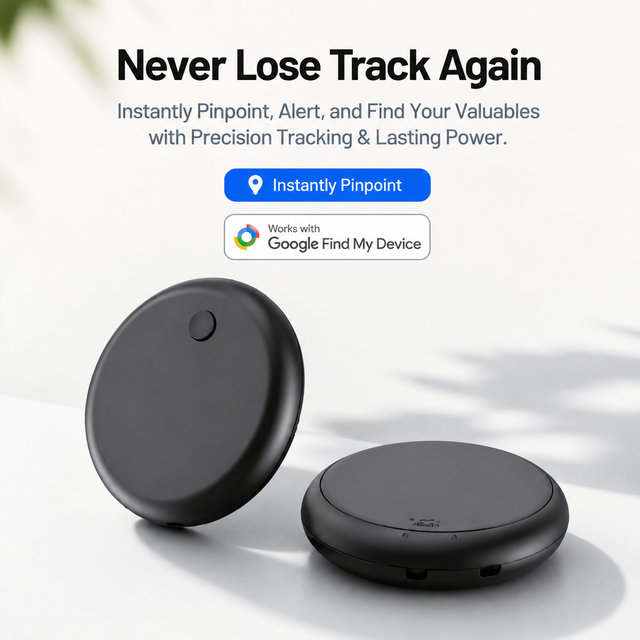 Google Android Findmy Device Smart GPS Tracking Remote for Android Phones & Pets Anti-Lost Locator with for