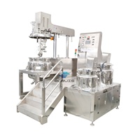 Ligne de production de dentifrice, cuve de mélange pour shampoing, équipement d'émulsification sous vide pour la fabrication de crème pour les mains, mélangeur de crème cosmétique