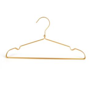 علاقة ملابس منزلية مسطحة من سبائك الألومنيوم، متعددة الوظائف، مانعة للانزلاق، بلون ذهبي، مناسبة للملابس الجافة والمبللة - Product Image 4