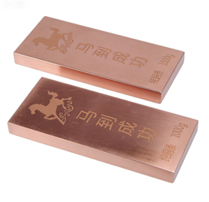 Lingote de Cobre Puro 99.9% de 1KG, 2KG, 3KG, 5KG, Peso Personalizado, Cobre Puro 999 - Product Image 5