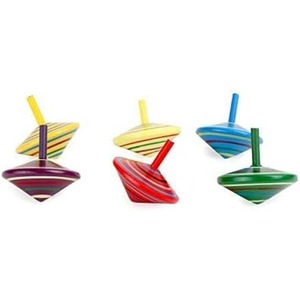 OFFERTA SPECIALE Trottola in <span class=keywords><strong>Legno</strong></span> Dipinta con Diversi Motivi per un Effetto Sorprendente, Trottola in <span class=keywords><strong>Legno</strong></span> Colorata - Product Image 2