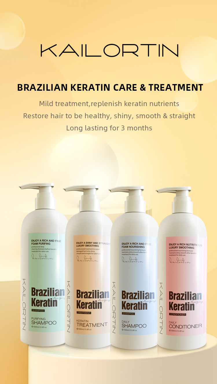 Professional Organic Hydrolyzed Keratin Treatment for Hair