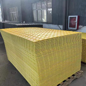 आयताकार हेडप प्लास्टिक ग्राउंड फ्लोर इवेंट प्रोटेक्शन मैट स्टेडियम के लिए 20-40 मिमी मोटाई - Product Image 2