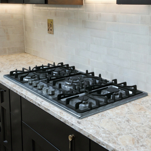 Cuisinière à <span class=keywords><strong>gaz</strong></span> encastrable universelle GPL/<span class=keywords><strong>Gaz</strong></span> naturel pour usage domestique, grand brûleur en acier inoxydable - Product Image 3