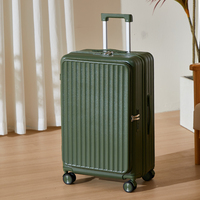 Ensemble de 3 valises de voyage extensibles, légères et résistantes à l'eau, avec roulettes silencieuses à 360° et système à ressorts