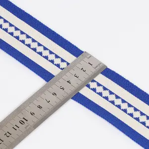 5cm Micro đàn hồi gân vành đai Giả nylon dệt kim vành đai quần áo quần bên Dải vật liệu trang trí bán buôn