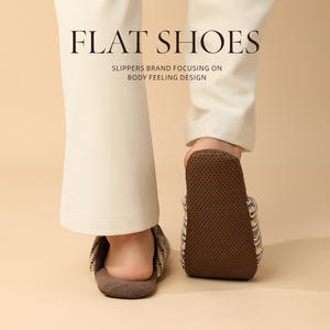 Nueva Colección 2025, Pantuflas de Lino, Antideslizantes, PVC, Oferta Especial al por Mayor - Product Image 3