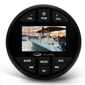 Guzare Boat Audio Player Bluetooth USB Marine Stereo for <b>Yacht</b> Boat RV Ship Accessories - Product Image 1