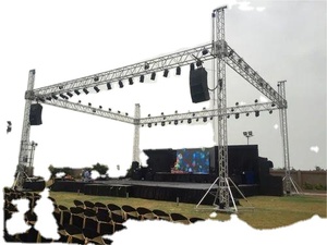 Hot bán nhà máy cong giảng Vòng nhôm giảng giàn bục bục giàn hiển thị cho tổ chức sự kiện hiển thị - Product Image 6