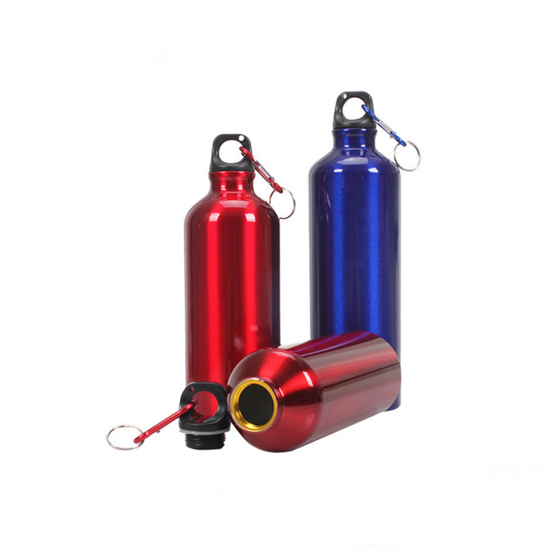 2021 Aluminum sports kettle single layer outdoor cycling advertising gift printing customization bicycle water bottles