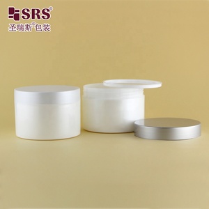 Chất lượng cao tùy chỉnh trang trí 300ml đơn tường PP nhựa <span class=keywords><strong>Jar</strong></span> Trắng - Product Image 3