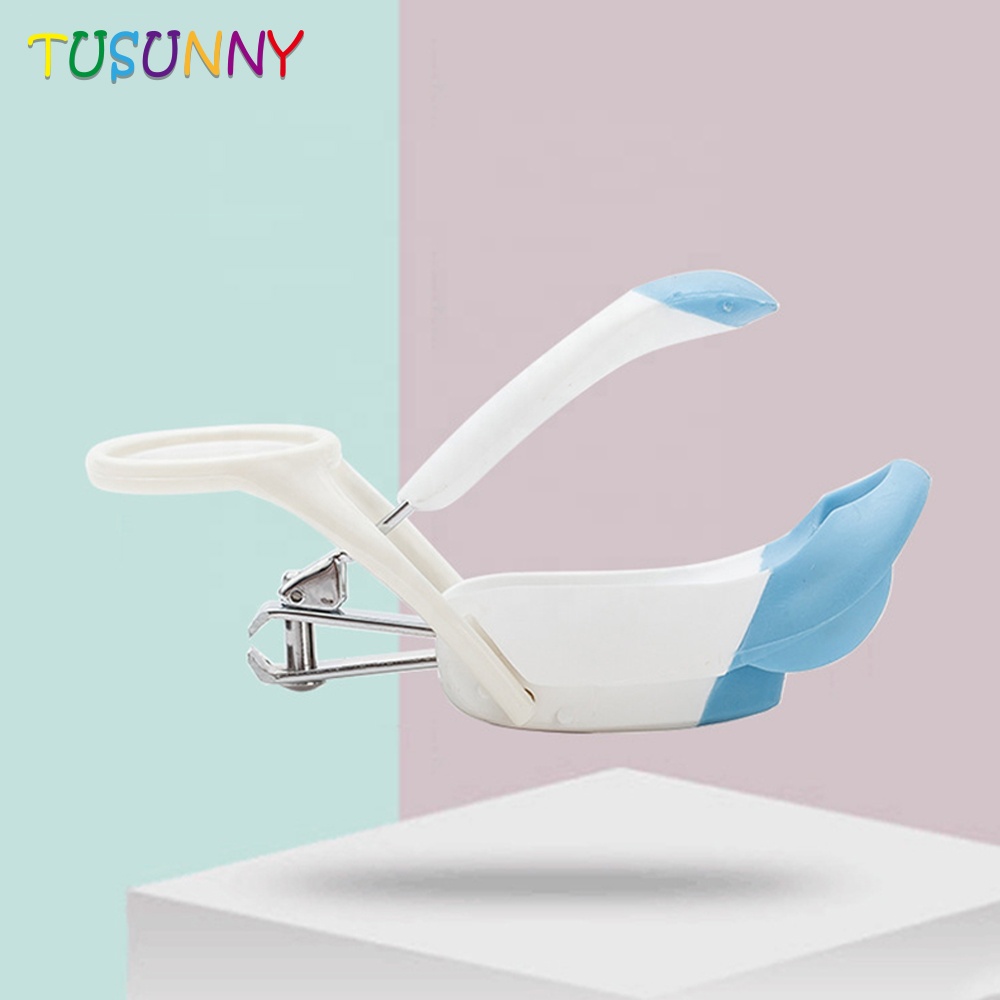 Tusunny, оптовая продажа, безопасные кусачки для ногтей для детей с увеличительным стеклом