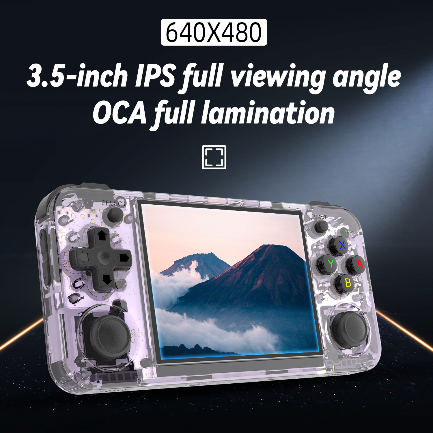 Anbernic RG35XX H - Retro Handheld Game Console with 3.5