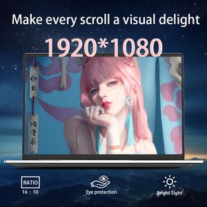 En iyi fiyat özelleştirilmiş 16.1 inç taşınabilir dizüstü Laptop iş yeni Intel işlemci İngilizce klavye ab tak kamera özelliği - Product Image 3