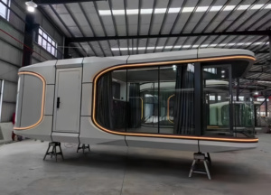 Capsule spatiale <span class=keywords><strong>Movil</strong></span> homes Tiny Houses Capsule <span class=keywords><strong>Home</strong></span> Maison en conteneur préfabriqué Capsule spatiale - Product Image 2