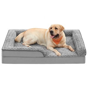 Hot bán không thấm nước con chó Sofa giường nhung giường vật nuôi chỉnh hình hỗ trợ bọt Nệm vật nuôi Sofa giường - Product Image 2