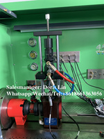 Inyector de banco de prueba de riel común con soporte diésel, calibración de bomba diésel de laboratorio, EUI EUP, Cambox, máquina de prueba HEUI CR819