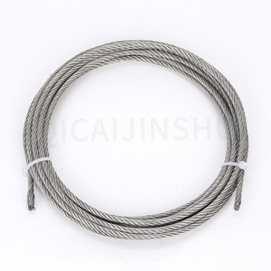 Cable de Acero Inoxidable Wizards, 6, 10, 20, 30, 50, 100 Metros, Grado Industrial, Trenzado, para Tracción, Elevación, Cuerda para Tender Ropa - Product Image 2