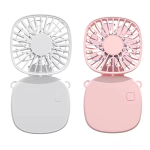 Mini ventilateur portable rechargeable par USB, ventilateur électrique personnel à main, trois options, plastique durable pour les voyages, l'extérieur et les hôtels - Product Image 3