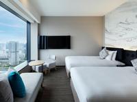 Série de meubles d'hôtel 5 étoiles de luxe haut de gamme, ensemble de chambre à coucher en bois de noyer massif, lit, bureau, chaise, table à manger, canapé de hall, sur mesure