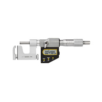 Kit de démarrage pour nouvelle atelier : Micromètre numérique Asimeto essentiel pour les machinistes, avec enclumes de base et manuel d'utilisation