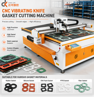 Équipement de découpe numérique CNC pour la découpe de joints, de préimprégnés en fibre de carbone, de feuilles composites et de divers matériaux non métalliques