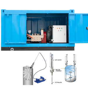 Nouvelle condition automatique Hydro Blaster Machine haute pression jet d'eau réacteur à carburant Diesel <span class=keywords><strong>réservoir</strong></span> conteneur <span class=keywords><strong>nettoyant</strong></span> - Product Image 1