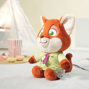 Peluche Ufficiale di Zootopia Nick e Judy, Poliziotti Leopardi, Serie Happy, Giocattolo in Cotone PP, Bambola per Macchina a Pinza - Product Image 4