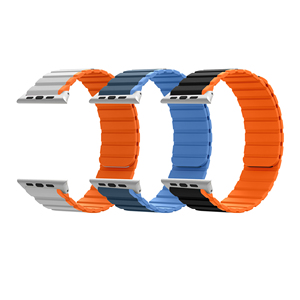 Ryb Mô Hình Mới Silicone Ban Nhạc Cho Apple Đồng Hồ, Ban Đầu Vòng Đeo Tay Từ Tính Cho Iwatch Loạt 8 7 6 5 4 3 2 Dây Đeo - Product Image 6