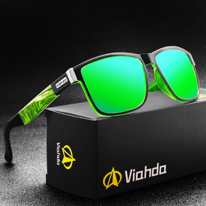 Gafas <span class=keywords><strong>de</strong></span> Sol Polarizadas Deportivas para Hombre, Marca Viahda, Diseño <span class=keywords><strong>de</strong></span> Espejo Cuadrado, Protección UV400, Montura <span class=keywords><strong>de</strong></span> PC, <span class=keywords><strong>Lentes</strong></span> TAC, Ideales para Conducir y Pescar en <span class=keywords><strong>Verano</strong></span> - Product Image 2
