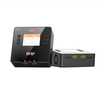 ISDT K2 Air AC 200W DC 500Wx2 20A Balance de doble canal cargador rápido inteligente descargador LiPo LiFe Lilon LiHv NiMh Pb batería RC Coche