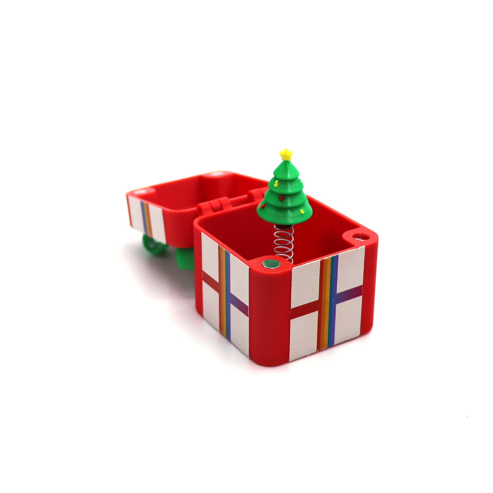 Christmas tree surprise box