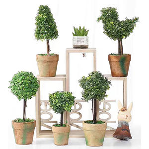 Nouvelle Collection : Plante Artificielle Détachable en Buis Vert pour Décoration de Boîte à Lapin, Plante Artificielle Lapin - Product Image 6