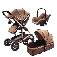 Norme européenne Landau pour bébé Fabricant de poussettes pour bébé Grossiste 2 Luxe Poussette Carrinho De