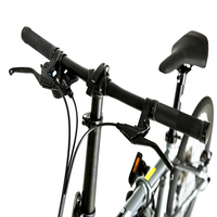 JAVA vélo pliable de 20 pouces, IRA-451-10S de frein à disque, 10 vitesses, portable pour hommes et femmes
