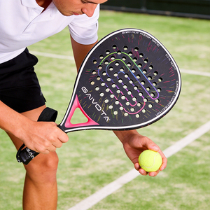 Raquetas <span class=keywords><strong>de</strong></span> Pádel <span class=keywords><strong>de</strong></span> Carbono Completo con Logotipo Personalizado, Superficie 3D, Descuentos por Volumen - Product Image 4