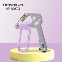 Fortalecedor de Agarre Electrónico Ajustable con Contador para Hombres y Mujeres, Entrenador de Fuerza de Mano para Fitness Muscular en Adultos