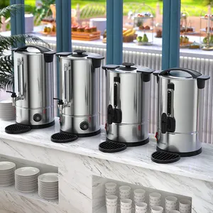 YINGTAI 8L Commercial Coffee Urn Maker Hot Beverage Dispenser Hot Water Urn